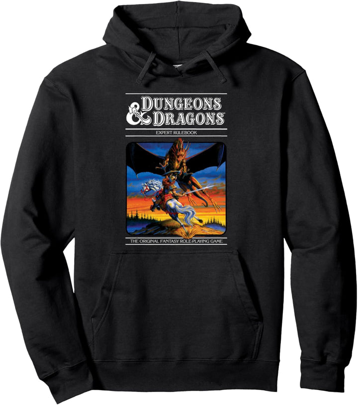Dungeons & Dragons Vintage Expert Rulebook Pullover Hoodie