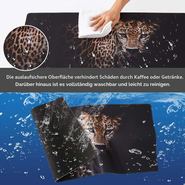 Schreibtischunterlage Mauspad 90 x 40cm XXXL, Mausunterlage Gross | Large Gaming Mouse Pad, Keyboard