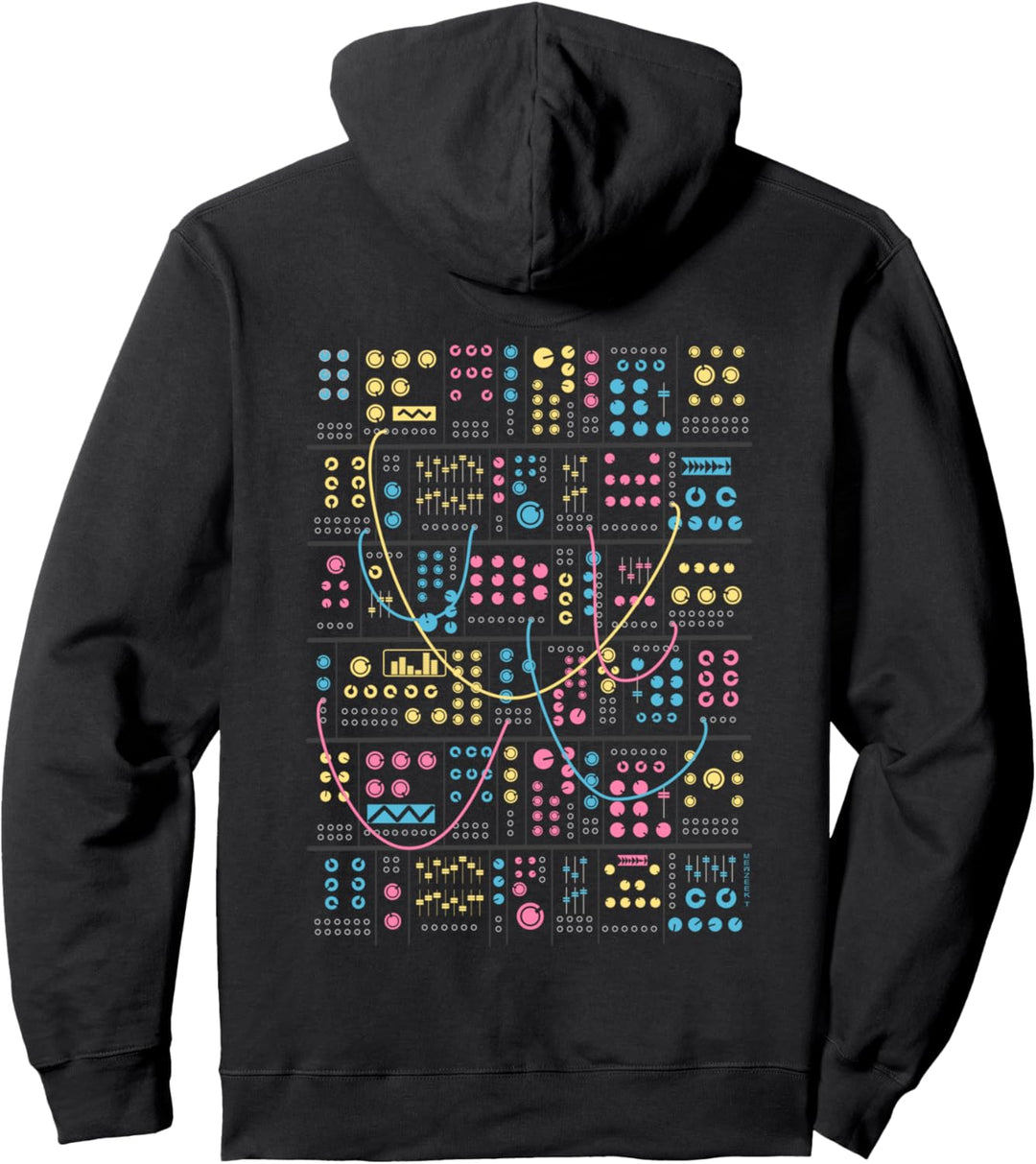 Modular Synthesizer Musiker Pullover Hoodie