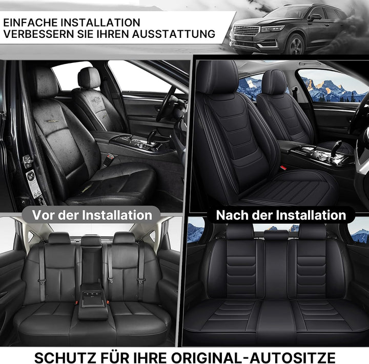 Autositzbezüge passend für Dacia Bigster 2024-2026, 5 Sitze Komplettset, wasserdicht &amp; langlebig, ko