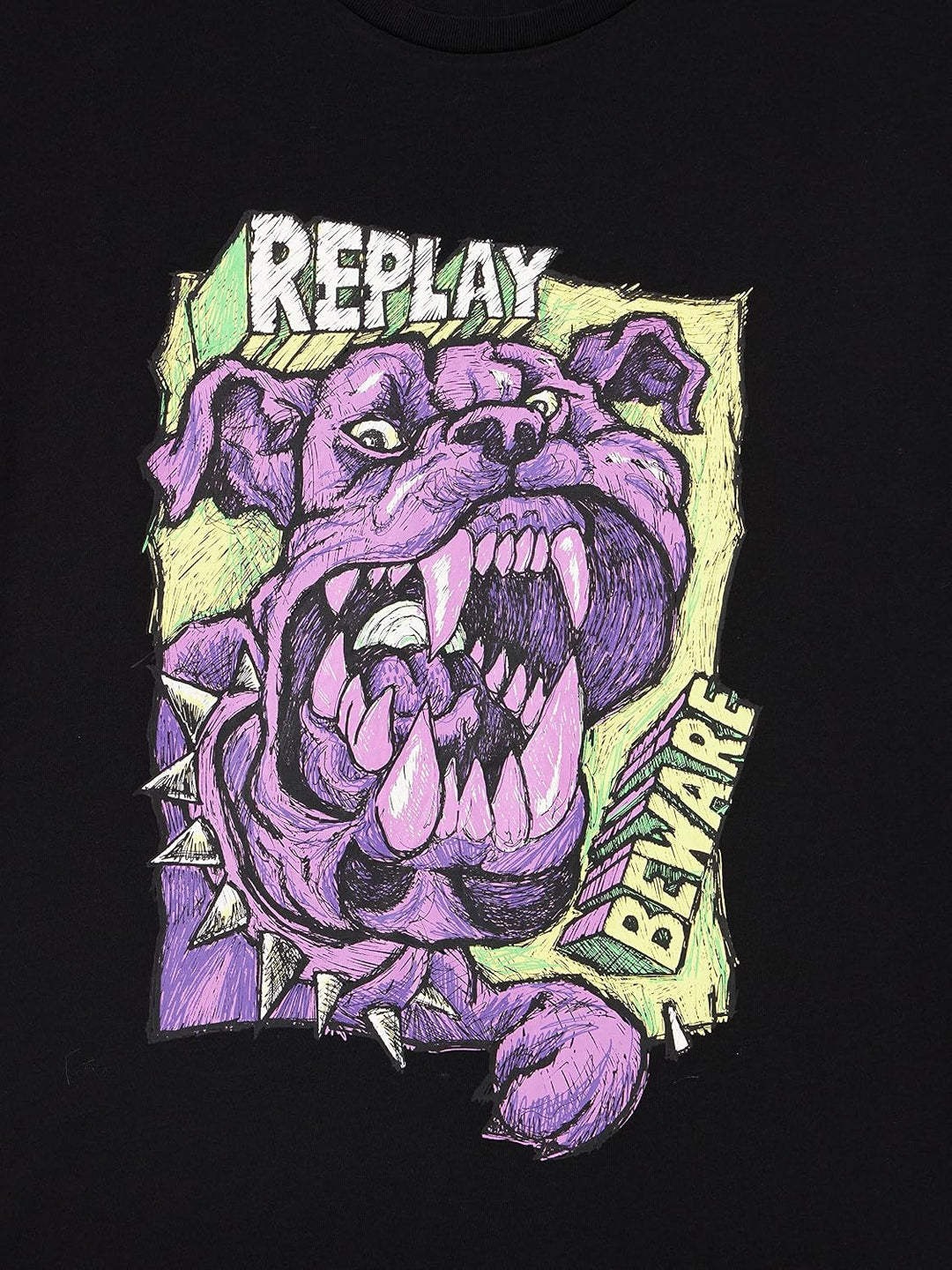 Replay Herren T-Shirt S Black 098, S Black 098