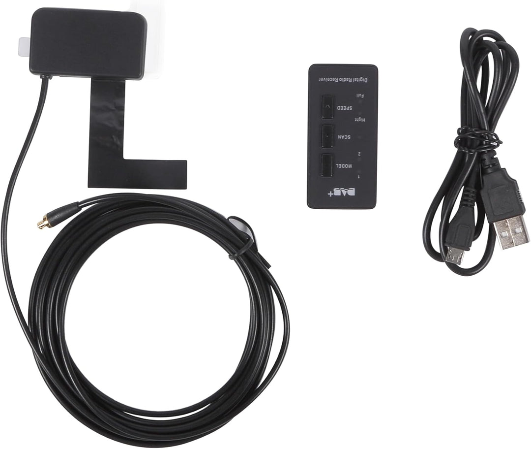 EZoneTronics DAB+ Digital Signal Receiver USB Adapter für Audi BMW Benz Volvo Ford Peugeot Citroen D