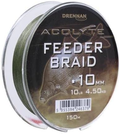 Drennan Acolyte Feeder Braid 150 m Spule 0.10mm, 0.10mm