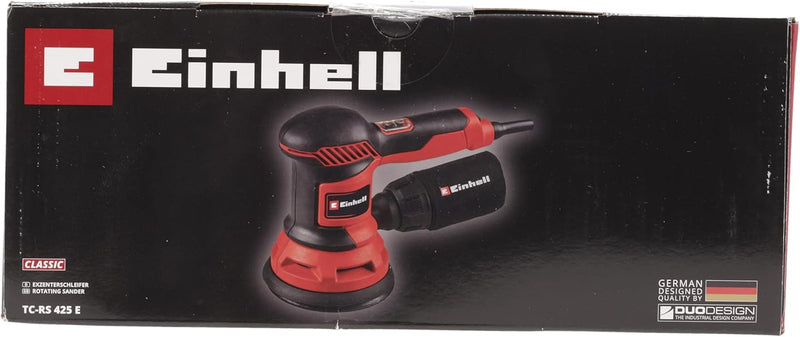 Einhell Exzenterschleifer TC-RS 425 E (425 W, Schleifteller Ø 125 mm, max. Schwingzahl 26.000 min-1,