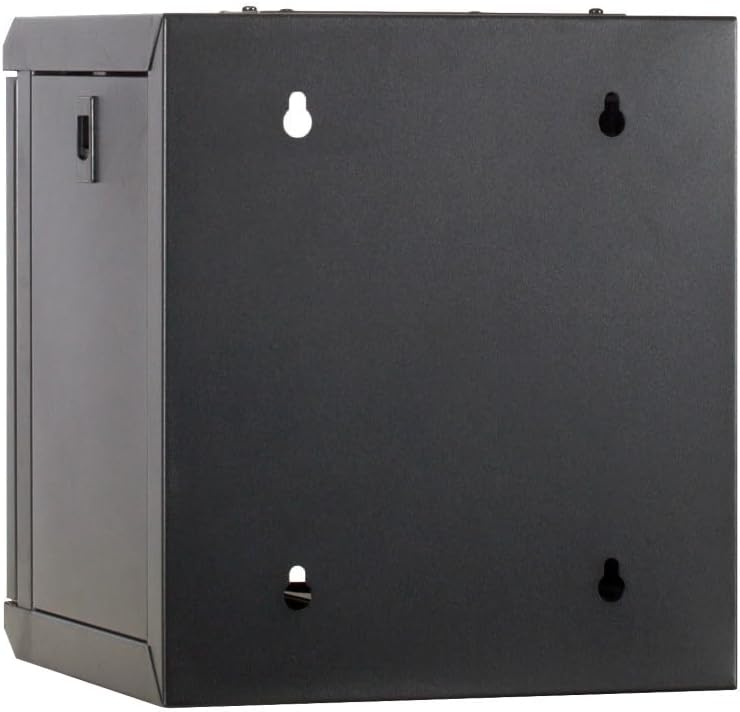 DSIT 6 HE - 10 Zoll Serverschrank - mit Glastür - (BxTxH) 312x310x352mm - Schwarz - für Zuhause und