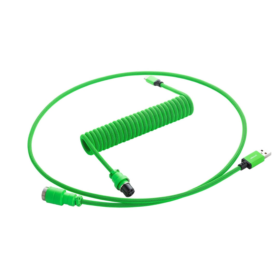 CableMod Pro Coiled Keyboard Cable - Spiralkabel für Tastatur USB C auf USB Typ A - Gaming Tastaturk