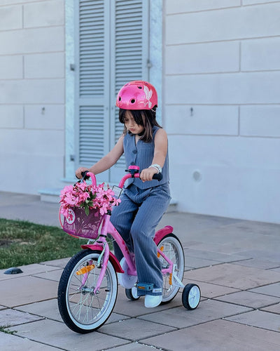 PROMETHEUS BICYCLES Kinderfahrrad ab 5 Jahren - Mädchenfahrrad 16 Zoll Kinder Fahrrad Mädchen Fahrra