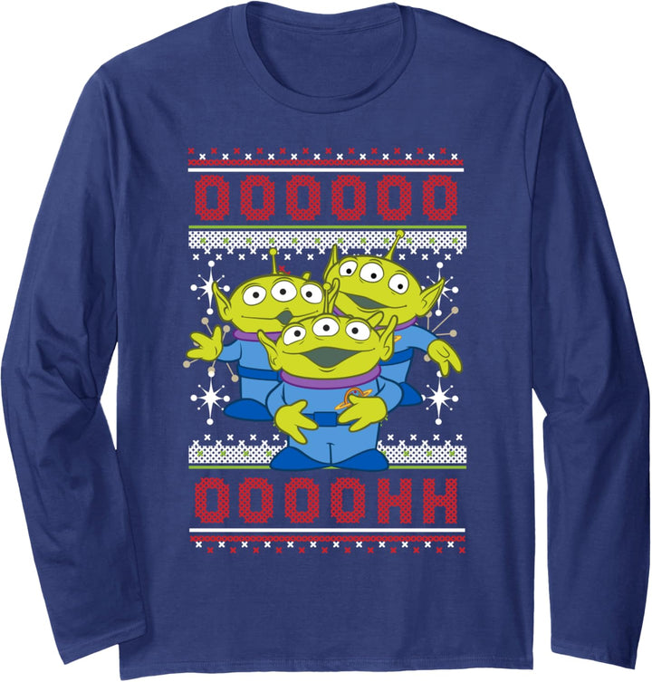Disney Pixar Toy Story Aliens Ooohhh Holiday Langarmshirt