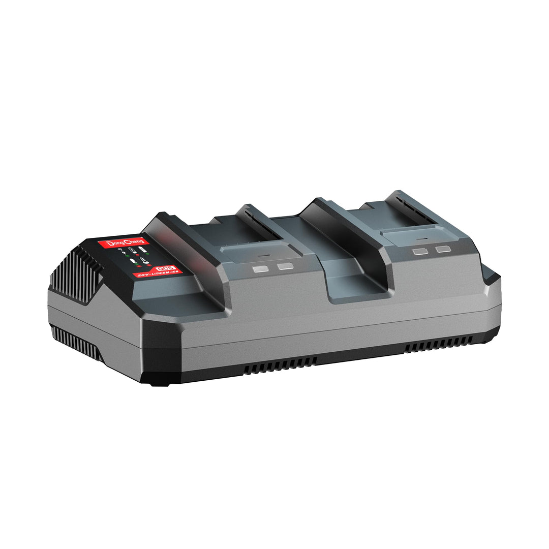 Dongcheng 18V (40V MAX) Lithium-Ionen-Akku-Doppel-Ladegerät, 1 Stunde Schnellladung, Modellnummer FF