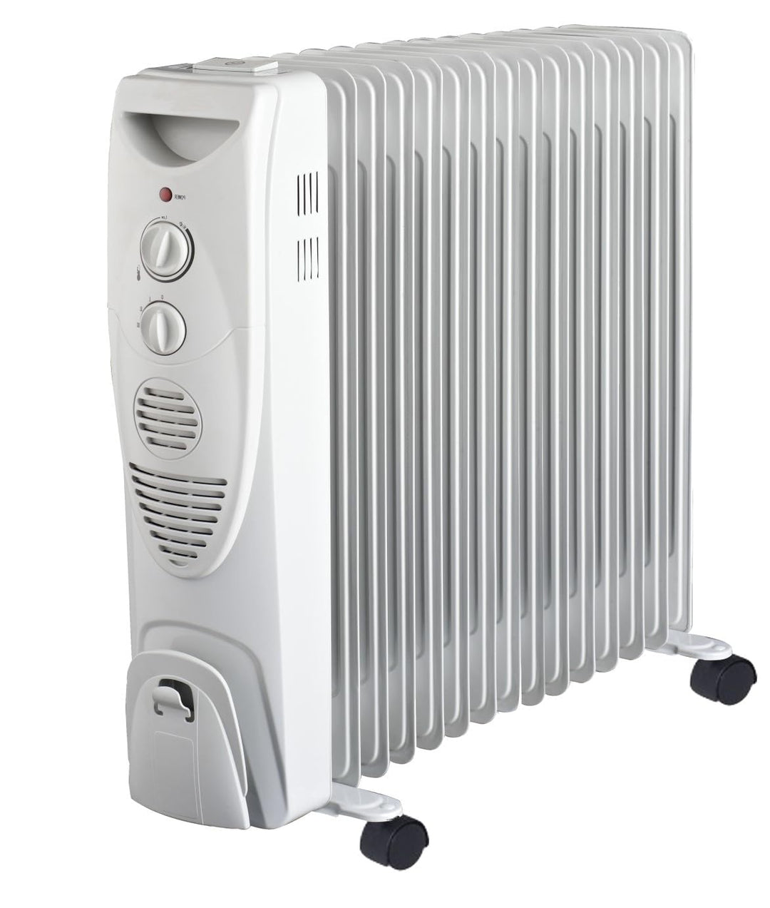 Ölradiator 2000W / 2500W | Mobiler Heizkörper mit Thermostat & 3 Heizstufen | Energiesparender Radia