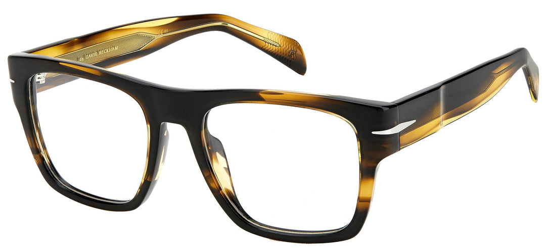 David Beckham Unisex Db 7020/Bold Sunglasses 51 Kvi/19 Striped Brwn, 51 Kvi/19 Striped Brwn