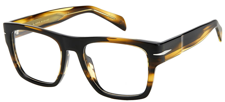 David Beckham Unisex Db 7020/Bold Sunglasses 51 Kvi/19 Striped Brwn, 51 Kvi/19 Striped Brwn