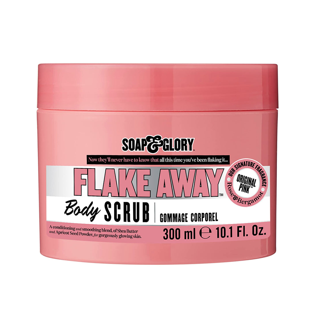 Soap &amp; Glory FLAKE AWAY Körperpeeling 300 ml - Entfern von abgestorbenen Hautzellen und Verbesserung