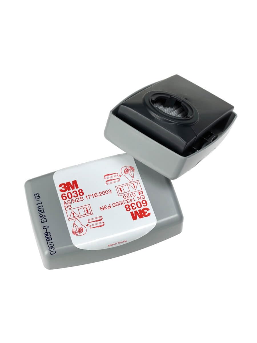 3M Partikelfilter 6038 mit Aktivkohle, P3R