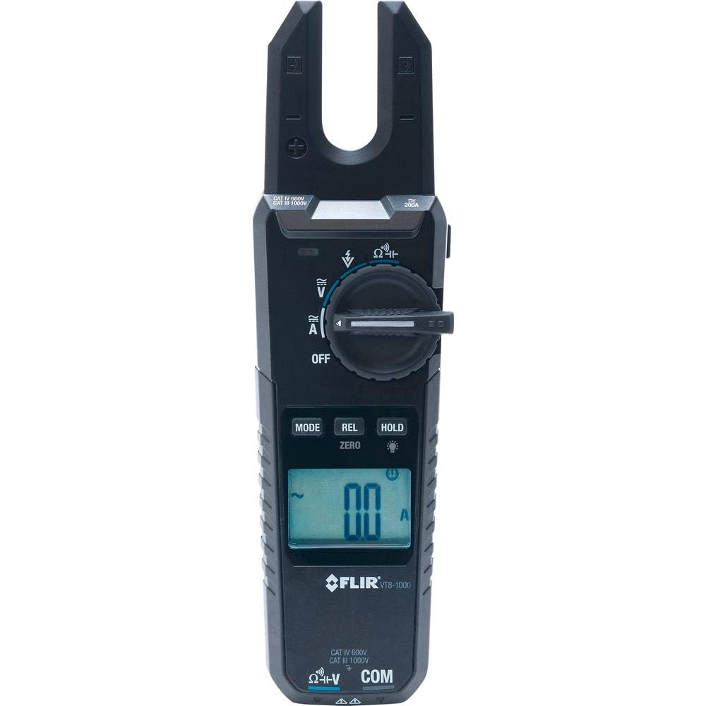 FLIR VT8-1000 Stromzange digital CAT IV 600 V, CAT III 1000V Anzeige (Counts): 6000 Sicherheit, Sich