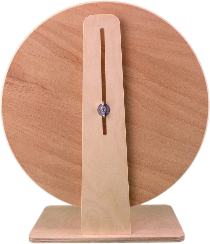 Getzoo Ø 33 cm Korklaufrad (Ø 31,4 cm Innen) mit Korkeinlage I Artgerechtes Design I Austauschbare K
