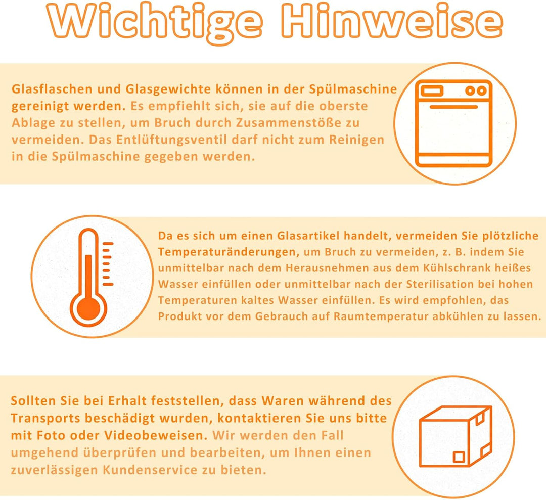 2 Stück 1,5L Gärglas, Fermentationsglas mit Gärventi und Gewicht, Fermentiergläser mit Luftschleusen