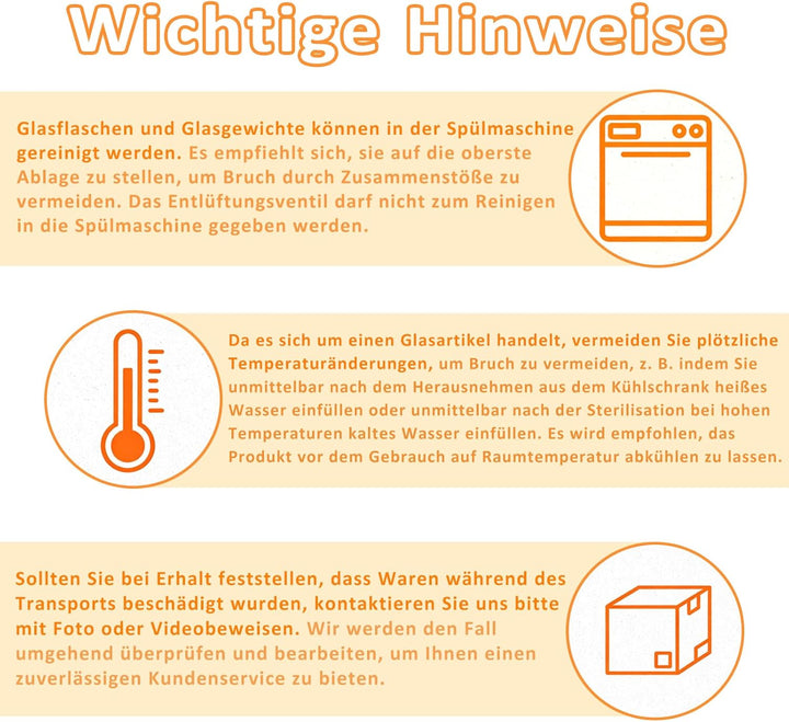 2 Stück 1,5L Gärglas, Fermentationsglas mit Gärventi und Gewicht, Fermentiergläser mit Luftschleusen