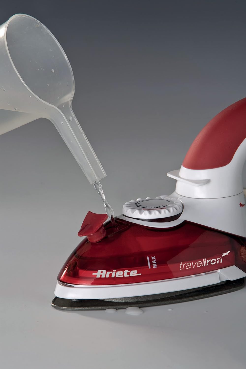 Ariete 6224 Reisebügeleisen "Travel Chic" / 800 Watt, Rot, One Size