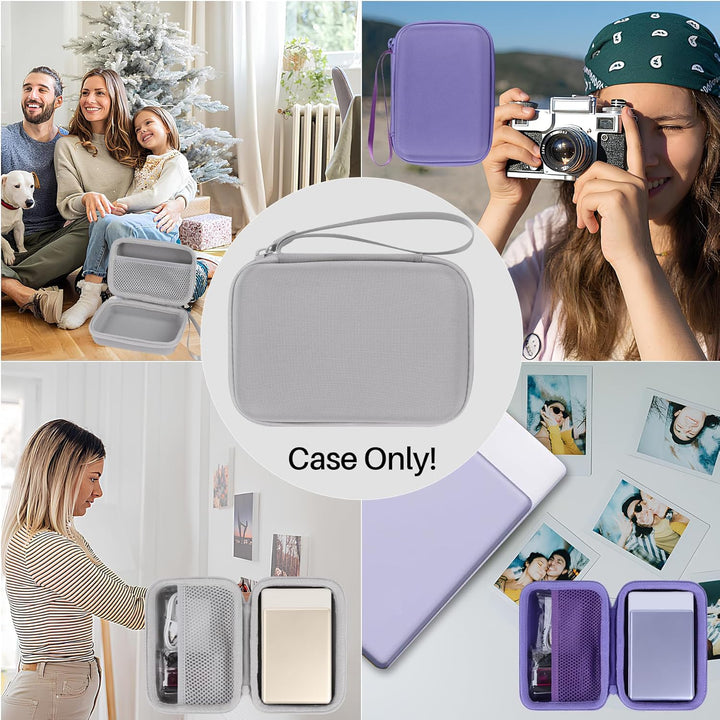 Lebakort Hart Reise Schutz Hülle Etui Tasche für Liene Pearl N200 Pro Tragbarer Mini Fotodrucker (Li