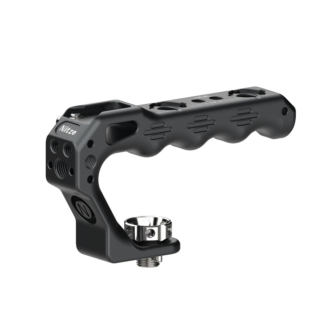 Nitze Top Handle, Mini Handle Grip mit 3/8"-16 ARRI Locating Pins,für Camera Cage, Universal Video R