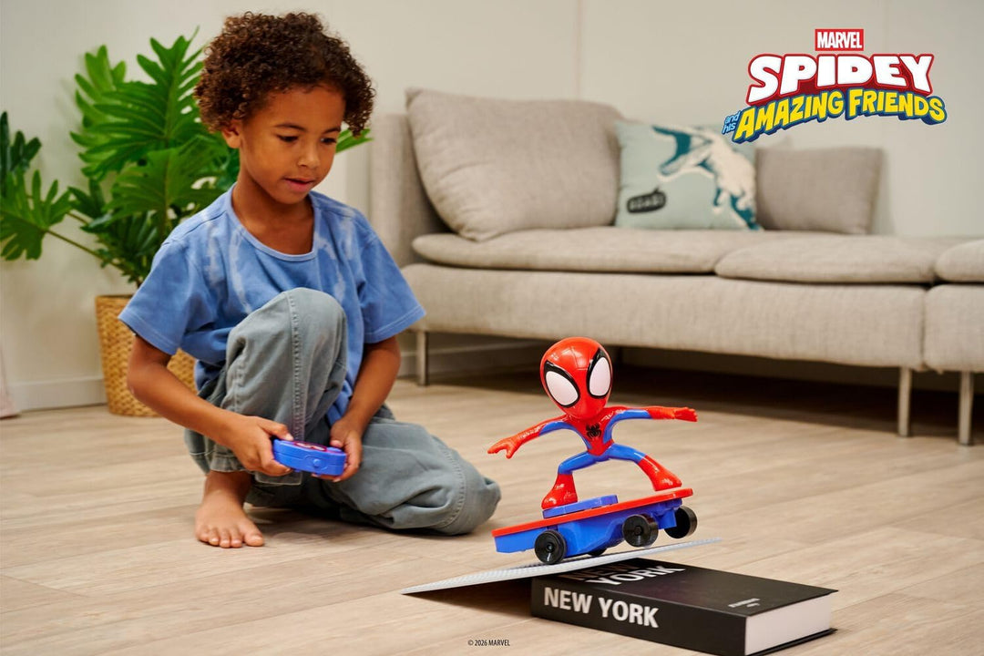 Jada Marvel Spidey Rc Skateboard