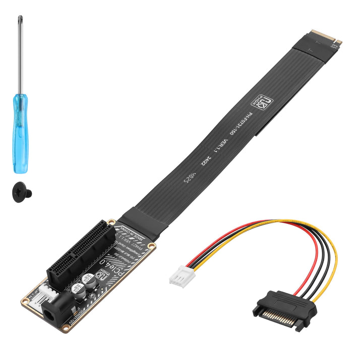 GINTOOYUN M.2 NVME zu PCIE X4 Grafikkarte Erweiterungskarte Mainboard M.2-M Schlüssel NVME Steckplat