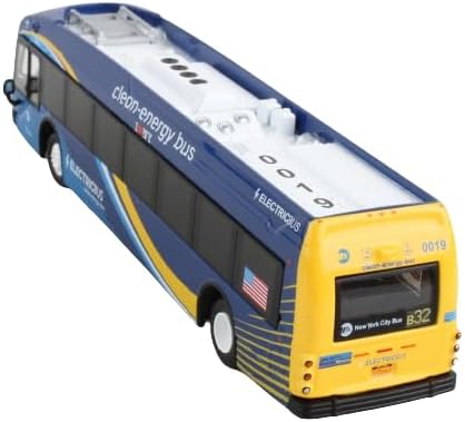Daron MTA Protera Elektro-Hybrid-Bus 1/87 Elektrobus, blau
