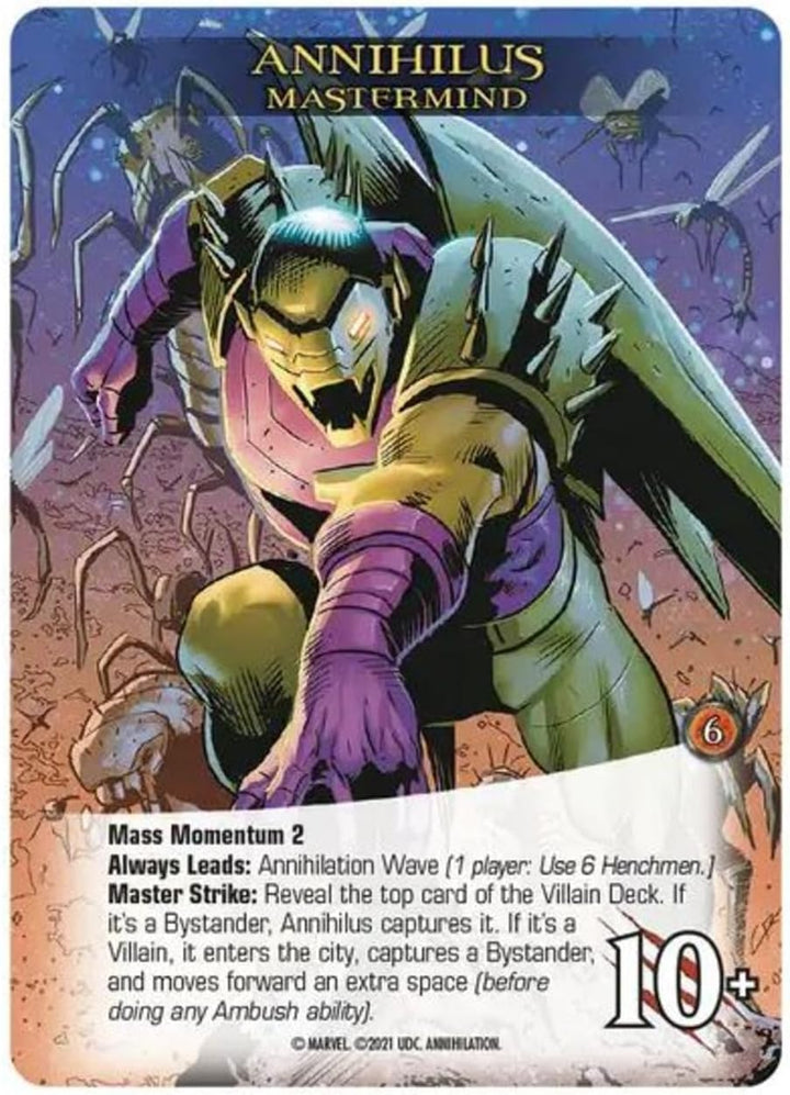 Upper Deck Marvel Legendary: Annihilation Erweiterungskartenspiele