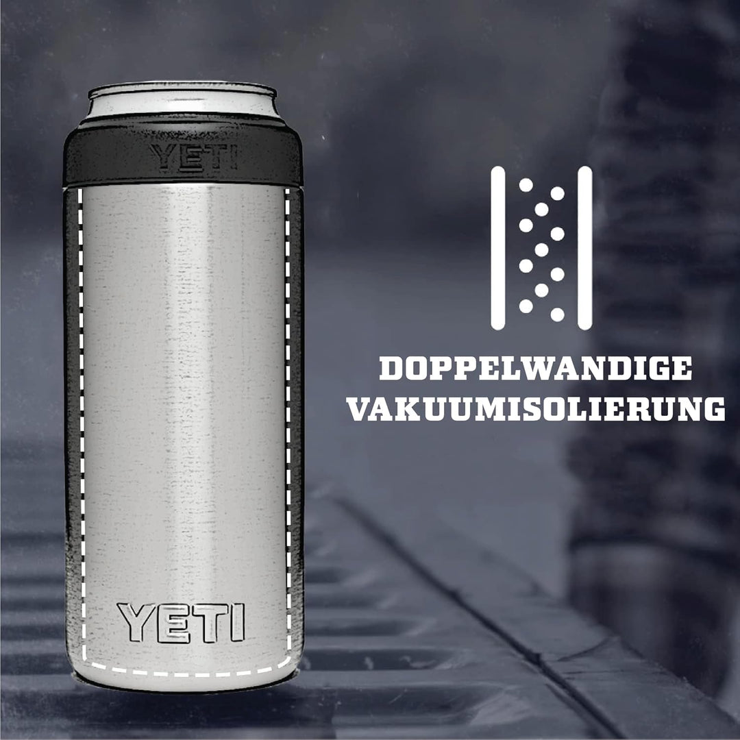 YETI Rambler Colster Dosenisolierer, White, 250ml White - 250ml, White - 250ml