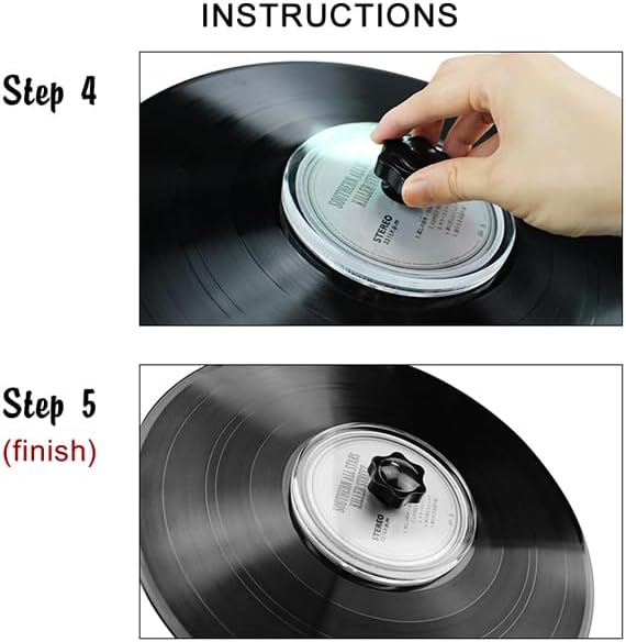 Schallplatten Etikettenschützer aus Acrylglas Protected