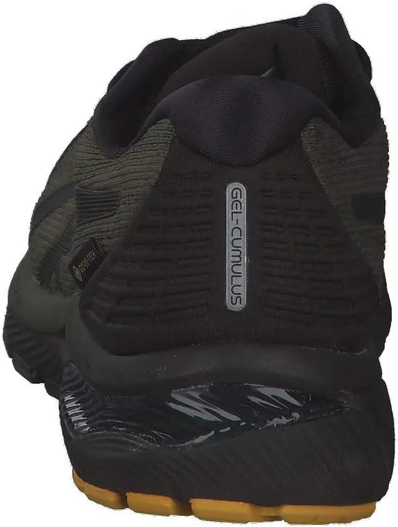 ASICS Gel-Cumulus 22 G-TX Laufschuh Herren 40 EU Smog Green Black, 40 EU Smog Green Black