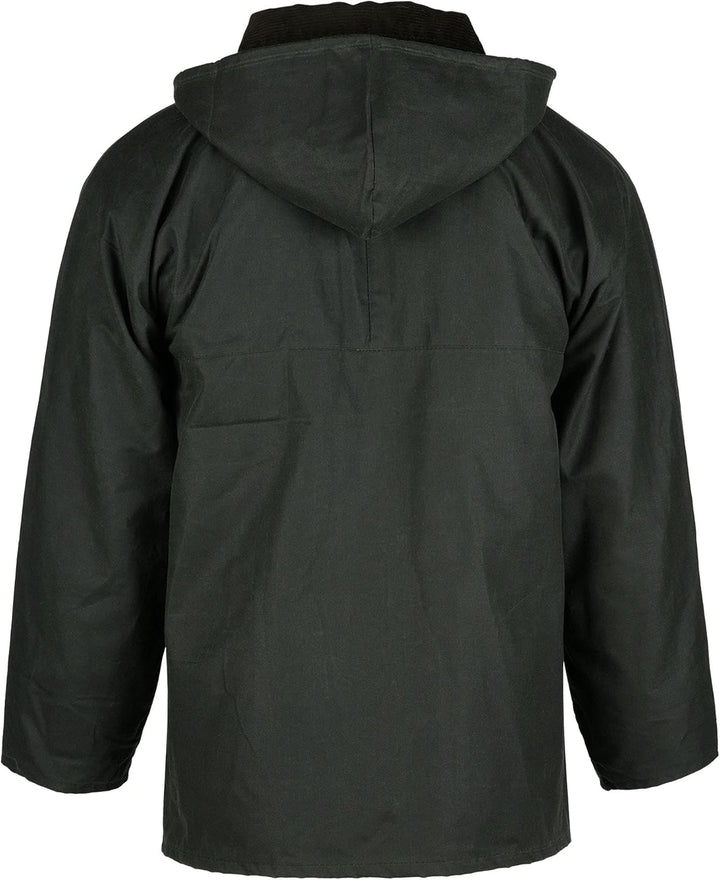 Romneys Wachsjacke Country – klassische englische Outdoorjacke aus gewachster Baumwolle, wasserdicht
