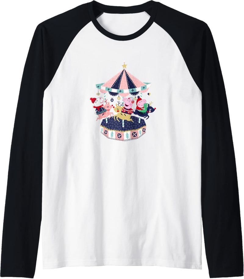 Peppa Pig Carousel Fun Raglan