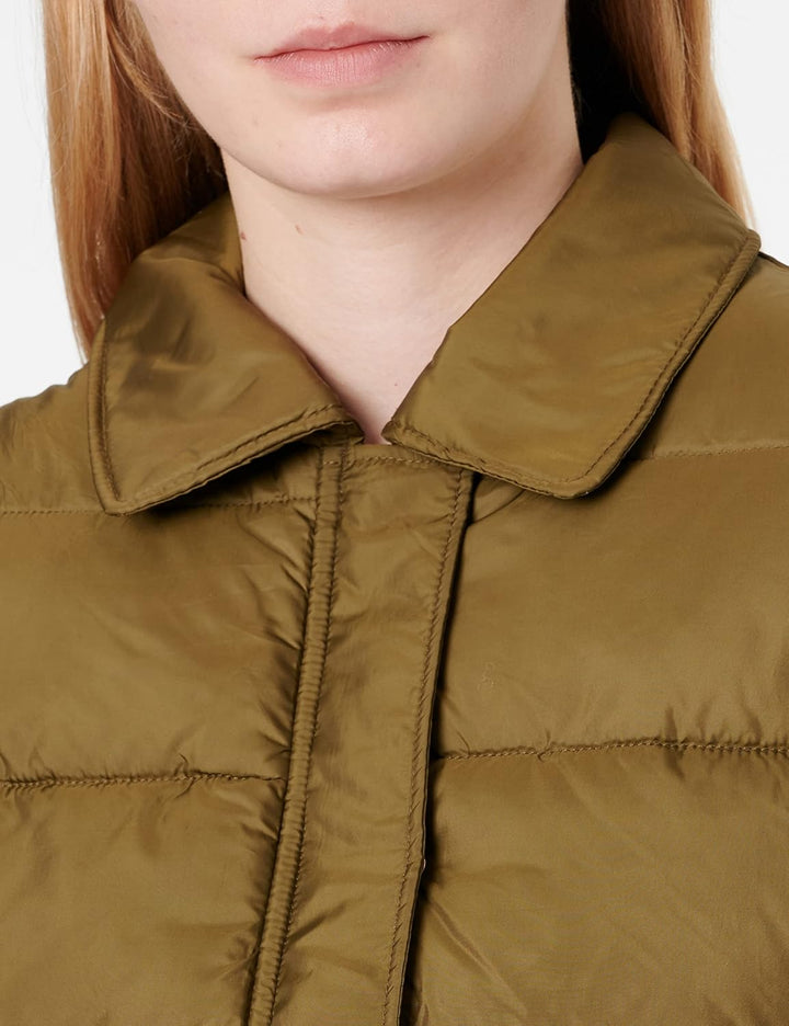 JJXX Damen Jxellinor Recycle Padded Vest Sn Weste S Dark Olive, S Dark Olive