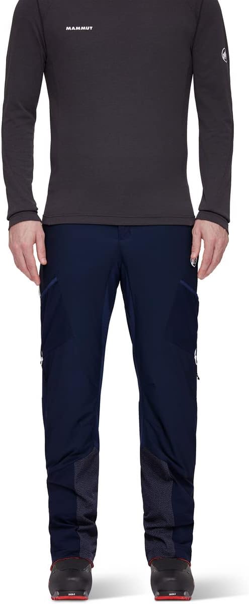 Mammut Aenergy IN Hybrid Pants 44 Black/Vibrant Orange, 44 Black/Vibrant Orange