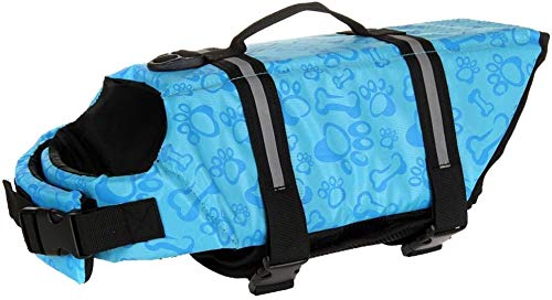 Hund Schwimmweste Schwimmen Sicherheitsmantel Schwimmschwimmweste Lebensretter mit Griff für kleinen
