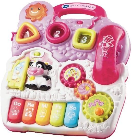 VTech Baby 80-077054 - Spiel und Laufwagen, Normalverpackung, rosa