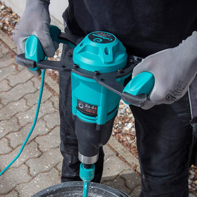 Collomix-Handrührwerk Xo4R HF+WK140 HF, 1500W, 6,2kg, Hexafix Anschluss, Rührer