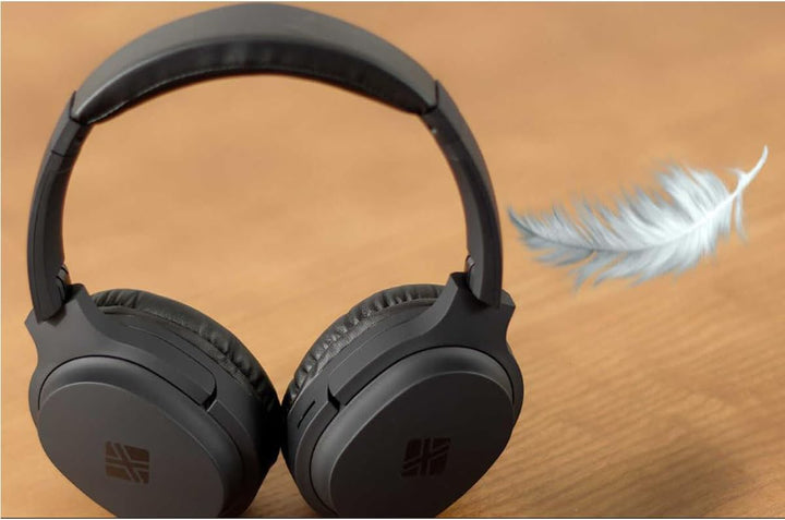 NEXT X4 - Kabellose BT-Kopfhörer mit integriertem SD-Karten-Player und FM-Radio-Funktion, schwarz