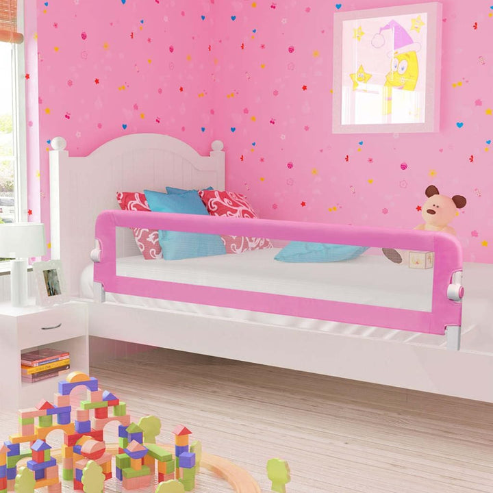 vidaXL Bettschutzgitter Bettgitter Kinderbettgitter Babybettgitter Rausfallschutz Kinder Baby Kleink