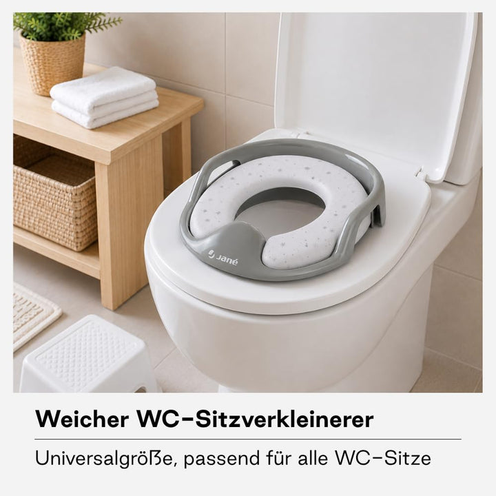 Jané Toilettensitz, weicher Toilettenadapter für Babys, Universal, ab 12 Monaten