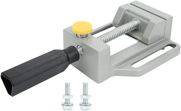 GOTOTOP Bohrmaschinen-Schraubstock, verstellbare Säule aus Aluminiumlegierung Bohrer-Schraubstock-Sc