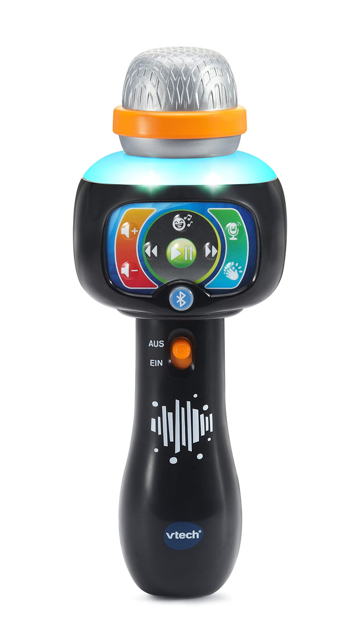 Vtech Baby Magisches Singspass-Mikrofon – Interaktives Kindermikrofon mit 15 Liedern und Bluetooth z