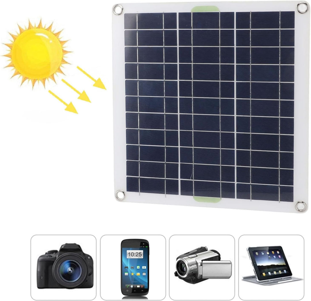 Haofy 200-W-Solarpanel-Kit, Effiziente Solarstromerzeugung, Vielseitig und Tragbar, Mehrere Ladeopti