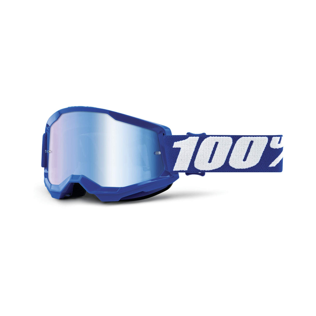 100% Unisex Strata 2 Sunglasses (1er Pack) Einheitsgrösse Blau, Einheitsgrösse Blau