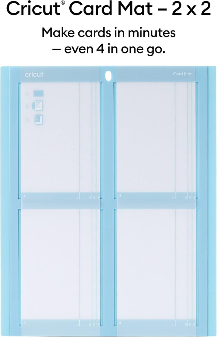 Cricut Kartenmatte - 2x2 | Kompatibel mit allen Cricut Kartengrössen & Insert Cards | Sensei | 12,1