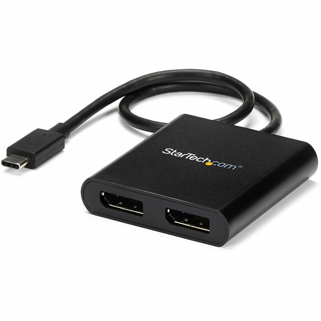 StarTech.com USB-C auf Dual DisplayPort 1.2 Adapter, USB-C Multi-Monitor MST Hub, Dual 4K 30Hz/1080p