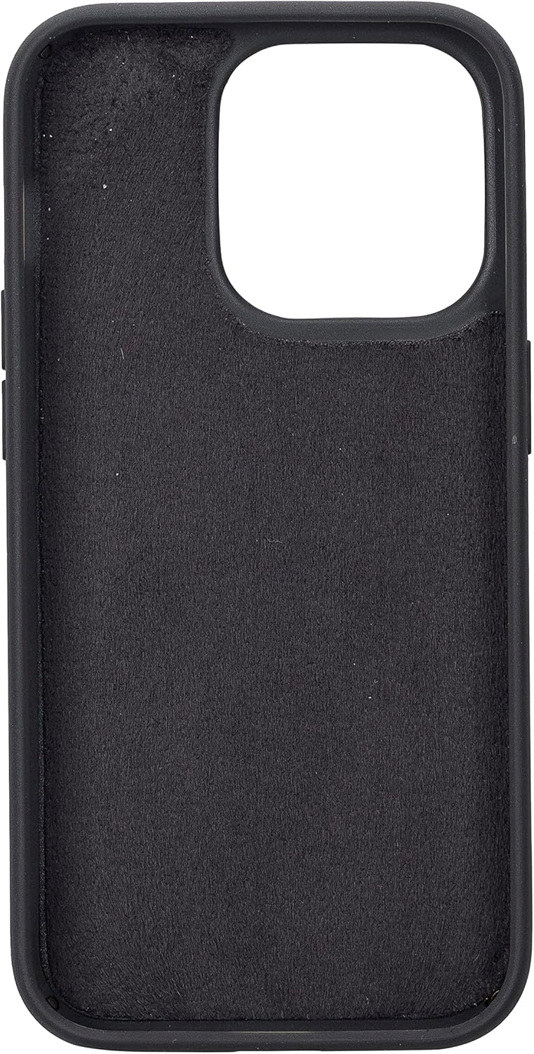 Solo Pelle Lederhülle kompatibel für iPhone 15 Pro in 6.1 Zoll abnehmbare Hülle (2in1) inkl. Kartenf