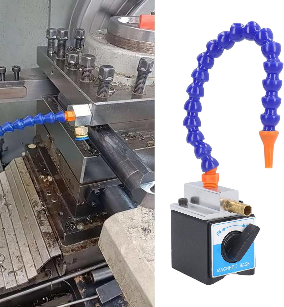 Kühlmittels Ch Lauch mit Magnetischer Basis, 1/4in Einlauf 1/2in Outlet, Einstellbarer Magnetischer